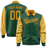 Custom Green Yellow Jacket