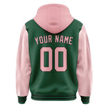 Custom Green Light Pink Jacket