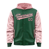 Custom Green Light Pink Jacket