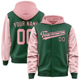 Custom Green Light Pink Jacket