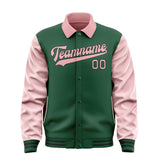 Custom Green Light Pink Jacket