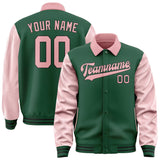 Custom Green Light Pink Jacket