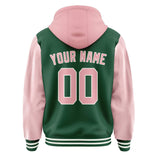 Custom Green Light Pink Jacket