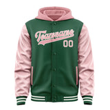 Custom Green Light Pink Jacket