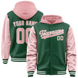 Custom Green Light Pink Jacket
