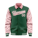Custom Green Light Pink Jacket