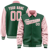 Custom Green Light Pink Jacket