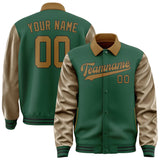 Custom Green Khaki Jacket