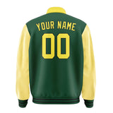 Custom Green Light Yellow Jacket
