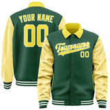 Custom Green Light Yellow Jacket