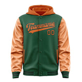 Custom Green Orange Jacket