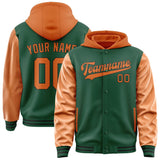 Custom Green Orange Jacket