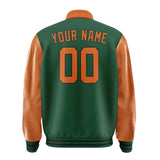 Custom Green Orange Jacket