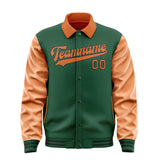 Custom Green Orange Jacket