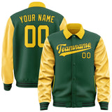 Custom Green Gold Jacket