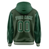 Custom Dark Green Green Jacket