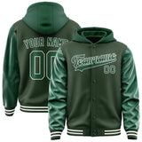 Custom Dark Green Green Jacket