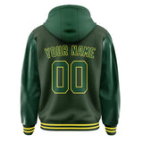 Custom Dark Green Green Jacket
