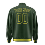 Custom Dark Green Dark Green Jacket