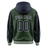 Custom Dark Green Navy Jacket