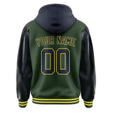 Custom Dark Green Navy Jacket