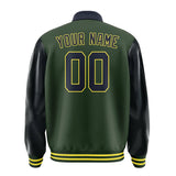 Custom Dark Green Navy Jacket