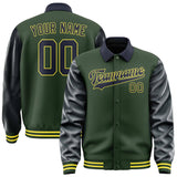 Custom Dark Green Navy Jacket