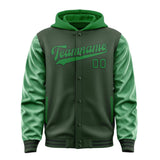 Custom Dark Green Emerald Green Jacket