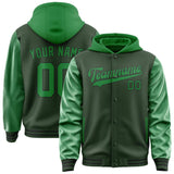Custom Dark Green Emerald Green Jacket