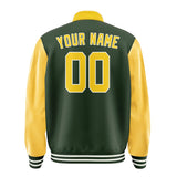 Custom Dark Green Gold Jacket