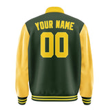 Custom Dark Green Gold Jacket