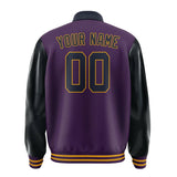 Custom Purple Navy Jacket