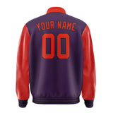Custom Purple Orange Red Jacket