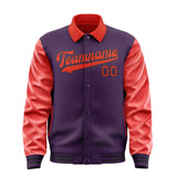 Custom Purple Orange Red Jacket