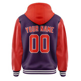 Custom Purple Orange Red Jacket