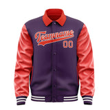 Custom Purple Orange Red Jacket