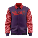 Custom Purple Red Jacket