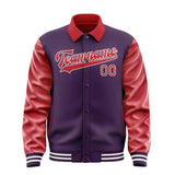 Custom Purple Red Jacket