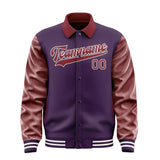 Custom Purple Crimson Red Jacket
