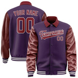 Custom Purple Crimson Red Jacket