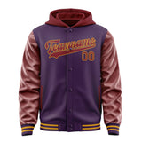 Custom Purple Crimson Red Jacket