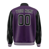 Custom Purple Black Jacket