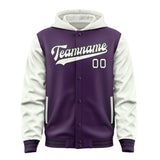 Custom Purple White Jacket