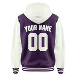 Custom Purple White Jacket