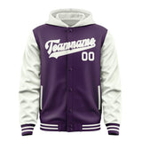Custom Purple White Jacket