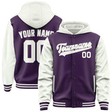 Custom Purple White Jacket
