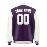Custom Purple White Jacket