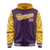 Custom Purple Yellow Jacket