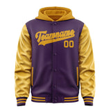 Custom Purple Yellow Jacket