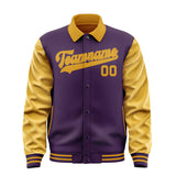 Custom Purple Yellow Jacket